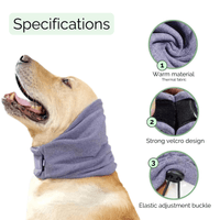 Hond Oorbeschermers – Dempt Geluiden voor Ontspanning Zacht Stof - Hebbr