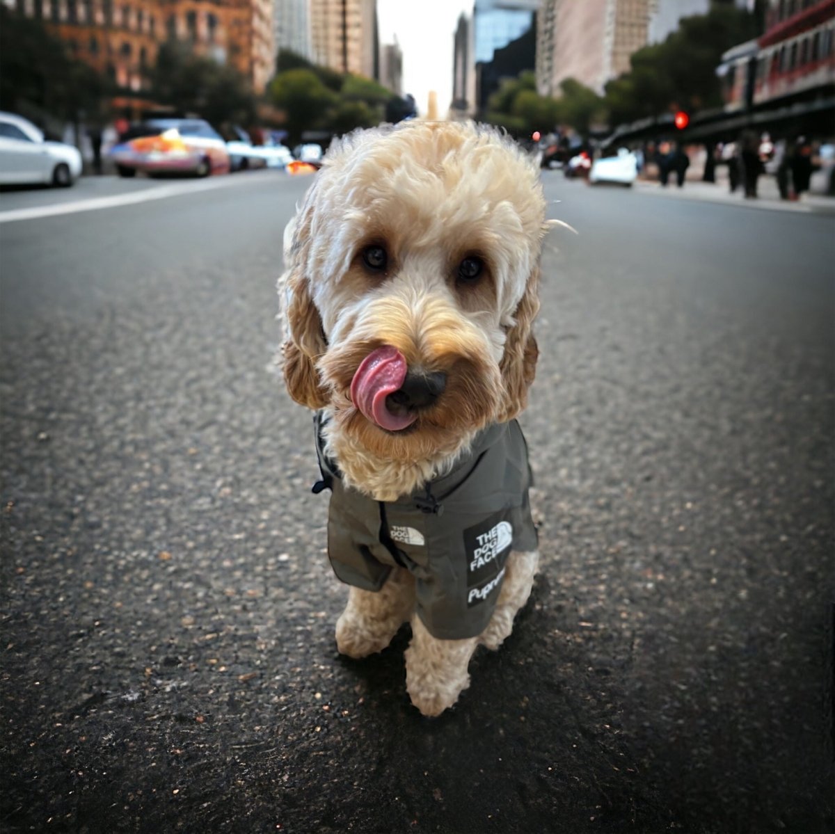 Hond Windbreaker Jack 2XL Olijfgroen – Waterdicht en Ademend - Hebbr