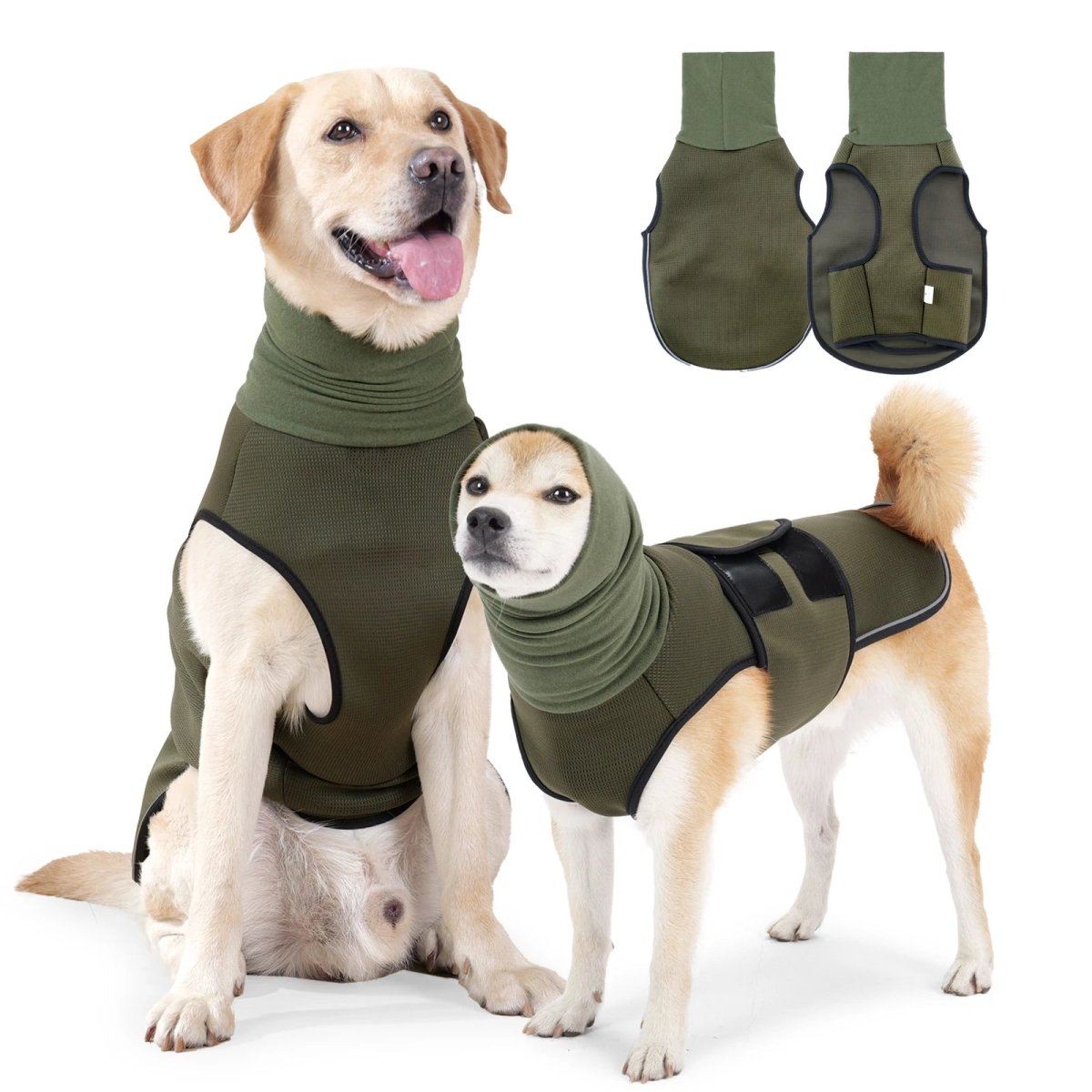 Honden anti - angst en stresvest voor honden – voor Stressvolle Situaties - Hebbr