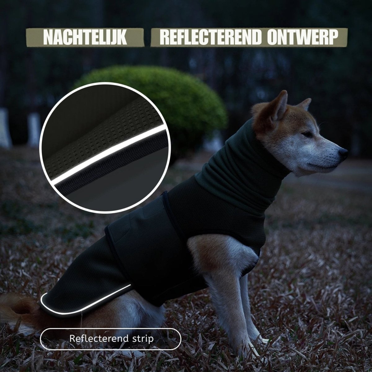 Honden anti - angst en stresvest voor honden – voor Stressvolle Situaties - Hebbr