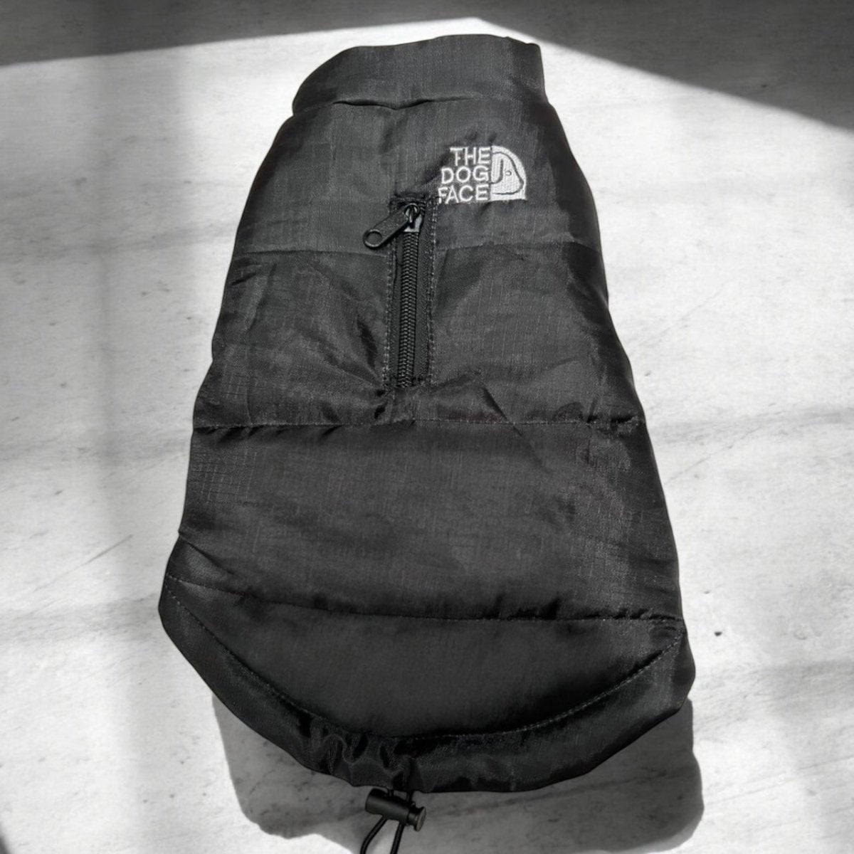 Honden Bodywarmer 50% Extra Vulling – Duurzaam Ripstop Zwart - Hebbr