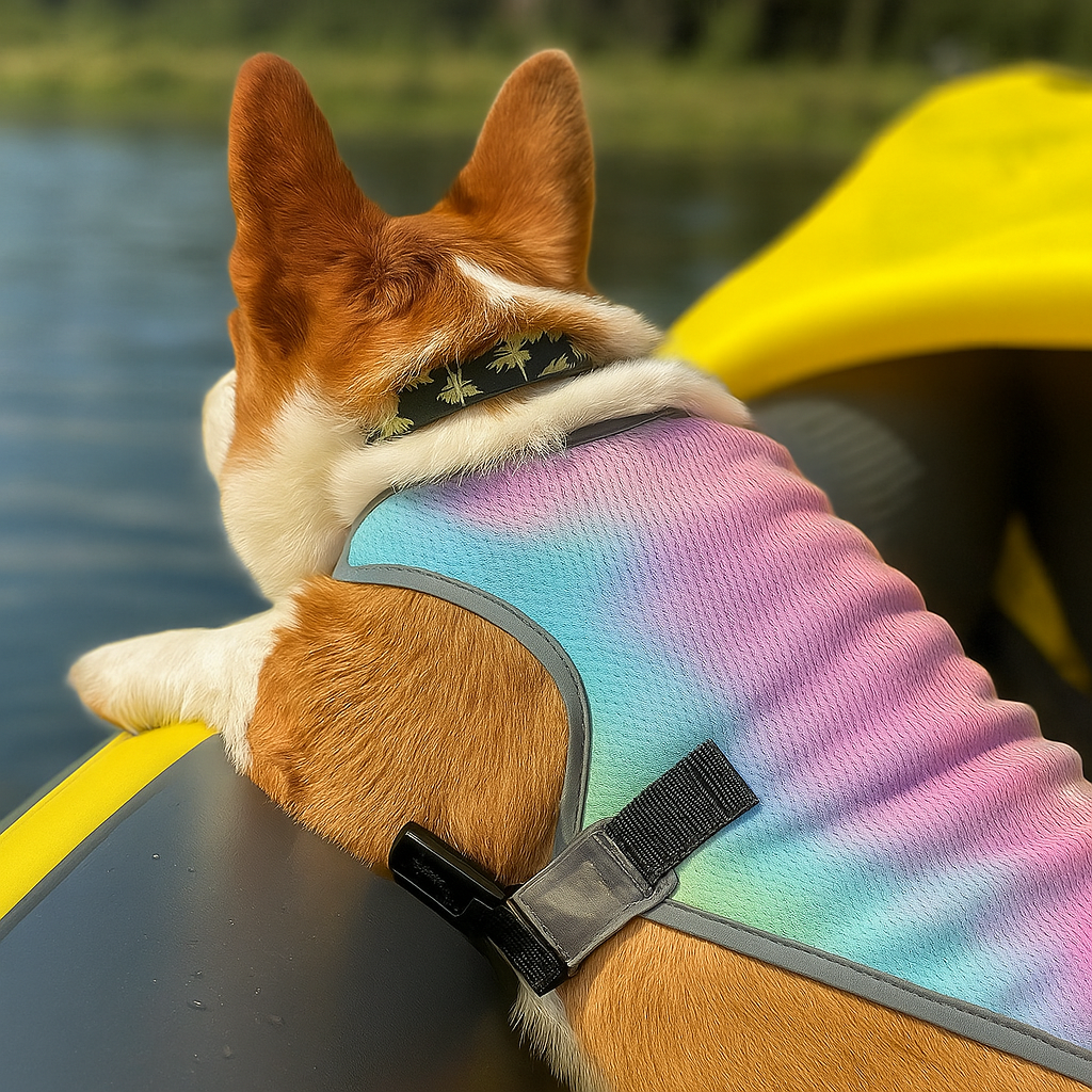Honden Koelvest | Ademend, Reflecterend, Watergeactiveerd - Hebbr
