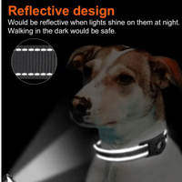 Honden Tracker 29×7,8 mm – Bluetooth Locatie met Reflecterende Halsband - Hebbr