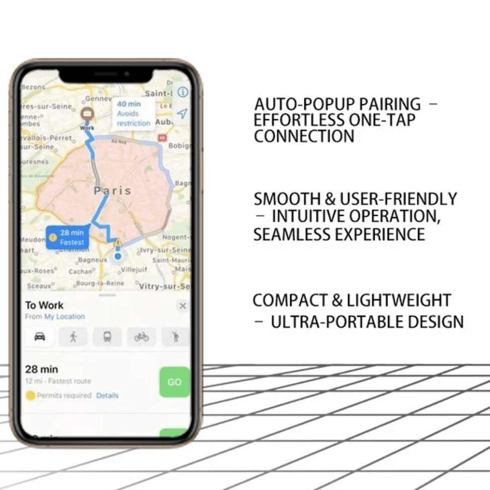 Honden Tracker 29×7,8 mm – Bluetooth Locatie met Reflecterende Halsband - Hebbr