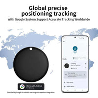 Honden Tracker 29×7,8 mm – Bluetooth Locatie met Reflecterende Halsband - Hebbr