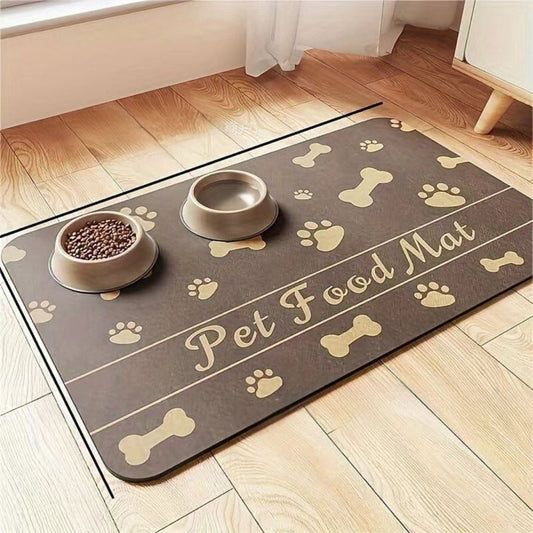 Honden Voedingsmat - Spatbestendig, Sneldrogend & Milieuvriendelijk Materiaal - Hebbr