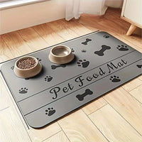 Honden Voedingsmat - Spatbestendig, Sneldrogend & Milieuvriendelijk Materiaal - Hebbr