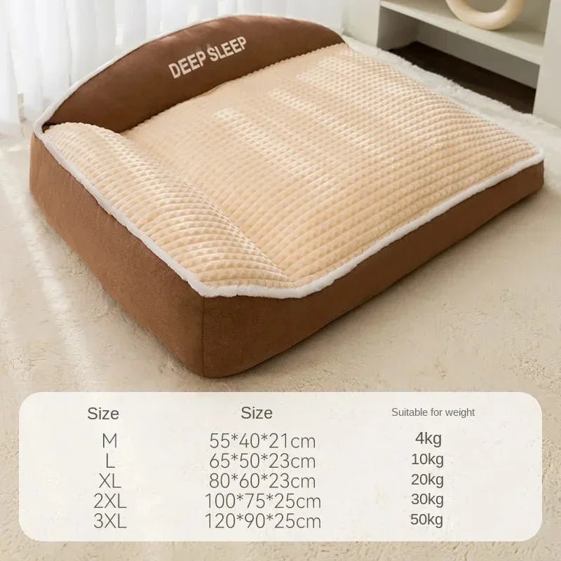 Hondenbed 60×50 cm Zacht Materiaal – Warm en Comfortabel voor Kleine Honden - Hebbr