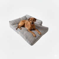 Hondenbed voor Grote Honden - Warm en Comfortabel Hondenmand met Antislip Onderkant, Gemakkelijk te Reinigen - Hebbr