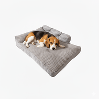 Hondenbed voor Grote Honden - Warm en Comfortabel Hondenmand met Antislip Onderkant, Gemakkelijk te Reinigen - Hebbr