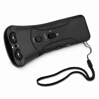 Hondenblaftrainer | Ultrasoon, Draagbaar met LED-Licht - Hebbr