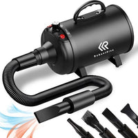 Hondenfohn 3800W – Krachtige en Stille Waterblazer voor Vachtverzorging - Hebbr