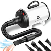 Hondenfohn 3800W – Krachtige en Stille Waterblazer voor Vachtverzorging - Hebbr