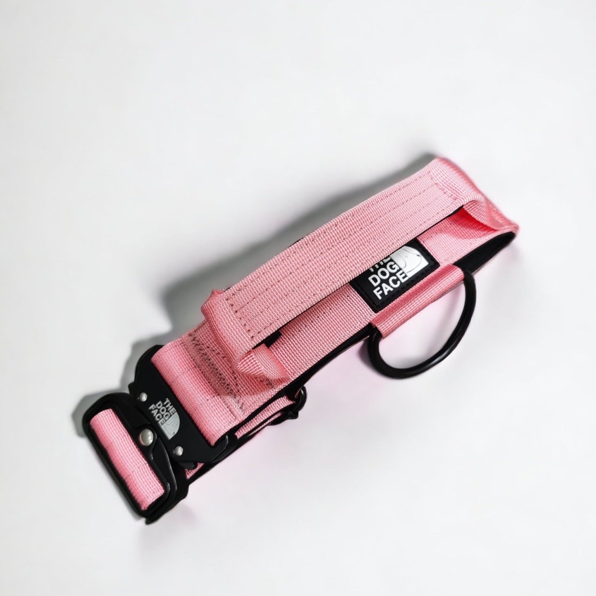 Hondenhalsband 40 mm Nylon – Sterk en Comfortabel voor Actieve Honden Roze - Hebbr