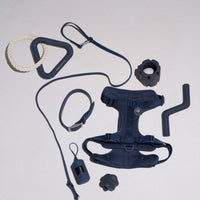 Hondenharnas XXL – All - in - One Tuigje voor Wandelen en Spelen Kleurvarianten - Hebbr