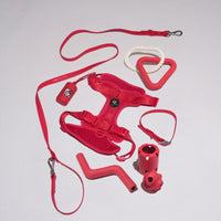 Hondenharnas XXL – All - in - One Tuigje voor Wandelen en Spelen Kleurvarianten - Hebbr