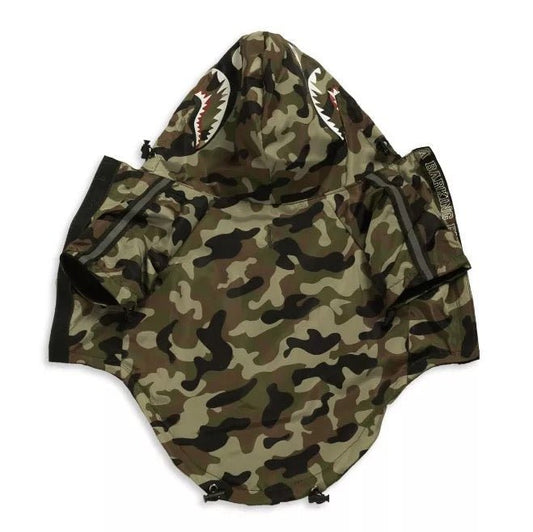Hondenjas Camo M – Waterdicht en Comfortabel voor Koude Dagen - Hebbr