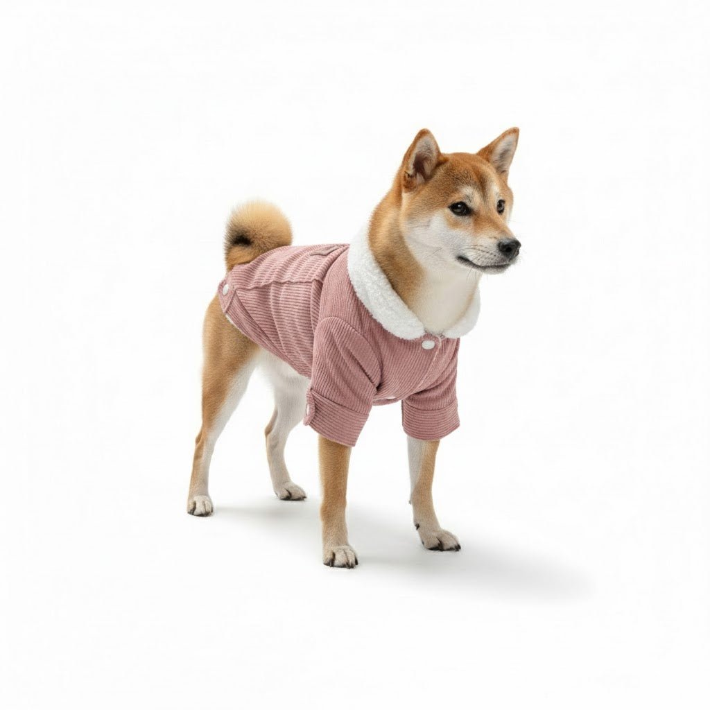 Hondenjas Fleece M – Warm en Comfortabel voor Kleine Honden Grijs - Hebbr
