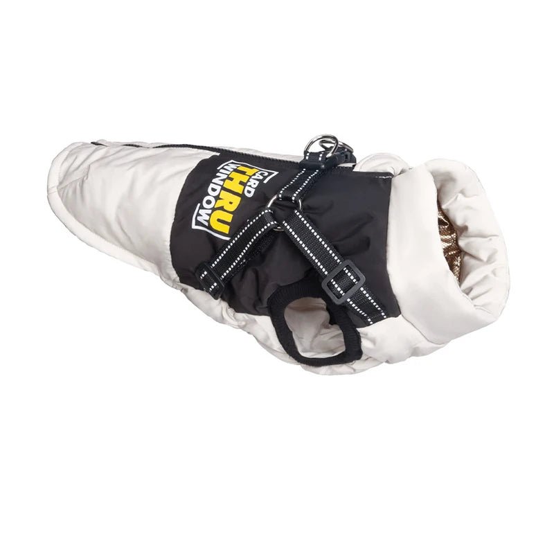 Hondenjas voor Grote Hond – Waterdicht, Winddicht Katoen met Reflecterende Streep - Hebbr