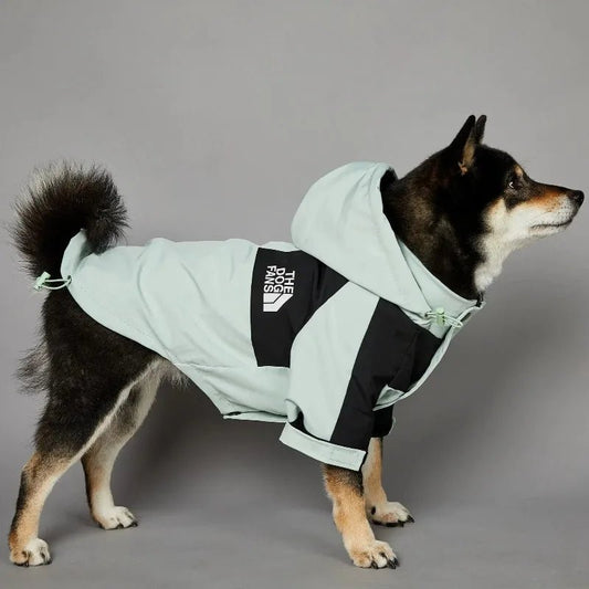 Hondenjas Waterdicht voor Grote Rashond – Winddicht en Reflecterend Polyester - Hebbr