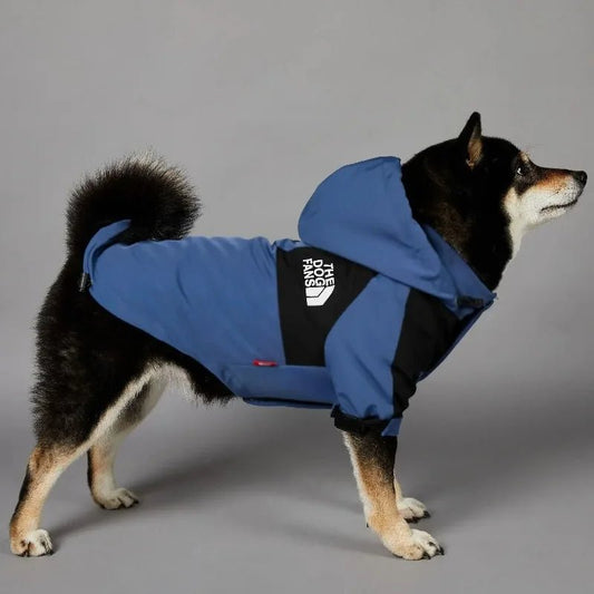 Hondenjas Waterdicht voor Grote Rashond – Winddicht en Reflecterend Polyester - Hebbr