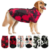 Hondenjas Winter voor Kleine en Middelgrote Honden – Waterdicht Polyester Zwart/Rood/Roze - Hebbr