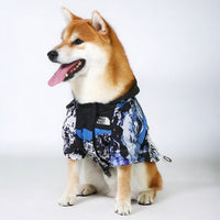 Hondenjas Zwart – Waterdichte Regenjas voor Honden met Harnasgat - Hebbr