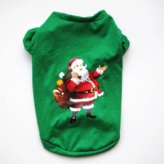 Hondenkleding Kostuum 40×30 cm Polyester – Warm voor Kleine Honden Rood - Hebbr