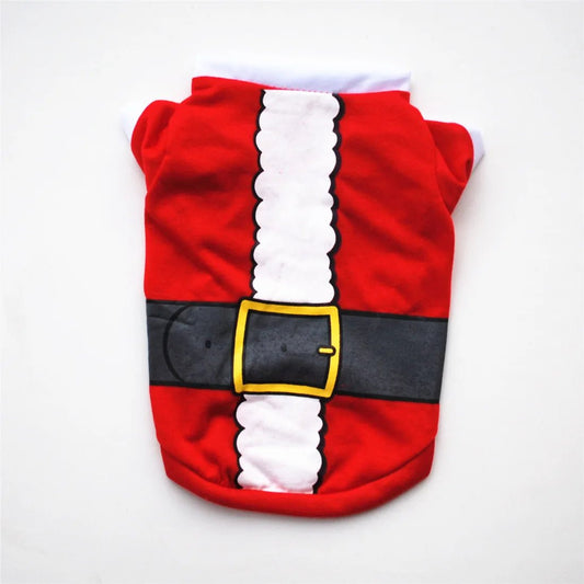 Hondenkleding Kostuum 40×30 cm Polyester – Warm voor Kleine Honden Rood - Hebbr