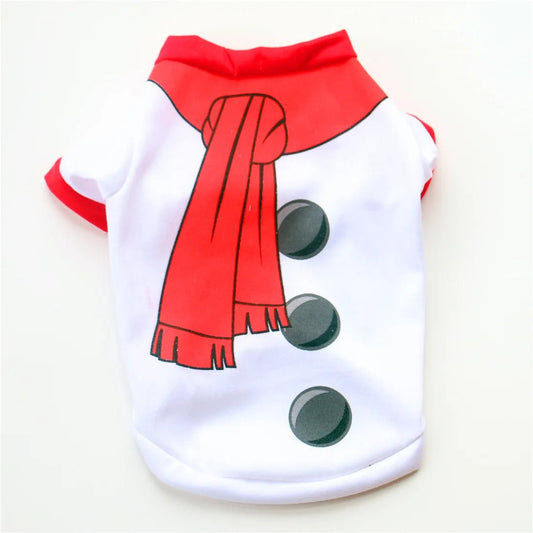 Hondenkleding Kostuum 40×30 cm Polyester – Warm voor Kleine Honden Rood - Hebbr