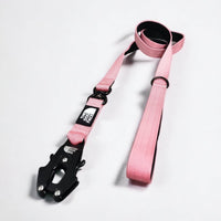 Hondenlijn 1,5 m Nylon – Comfortabele Grip en Wartel Roze - Hebbr