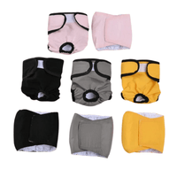 Hondenluier Wasbaar XS t/m XL Katoenmix – Comfortabel en Ademend Grijs - Hebbr