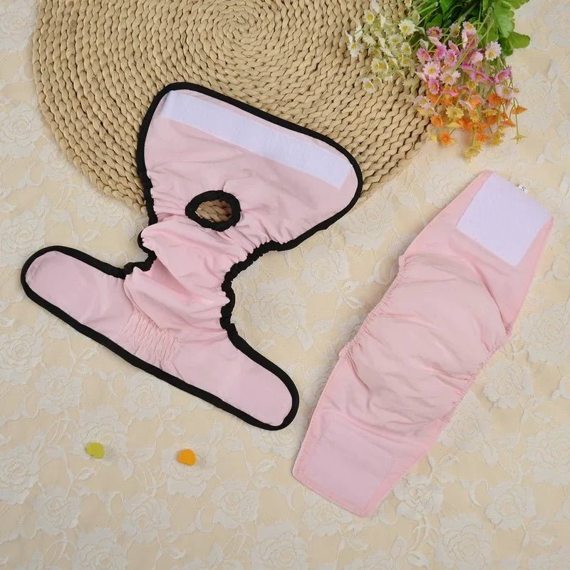 Hondenluier Wasbaar XS t/m XL Katoenmix – Comfortabel en Ademend Grijs - Hebbr