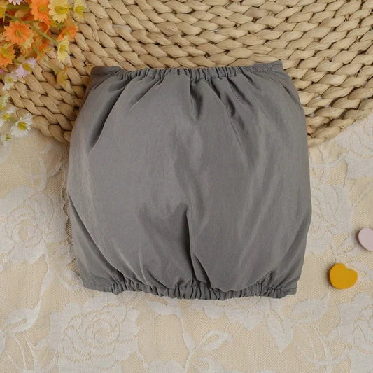 Hondenluier Wasbaar XS t/m XL Katoenmix – Comfortabel en Ademend Grijs - Hebbr