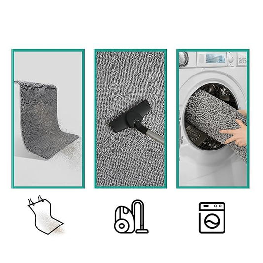 Hondenmat met Hoog Zuigvermogen, Antislip en Wasbaar - Ideaal voor Binnen en Buiten - Hebbr