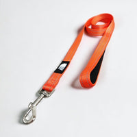 Hondenriem Reflecterend 1,5 m Nylon – Verbeterde Zichtbaarheid Oranje - Hebbr