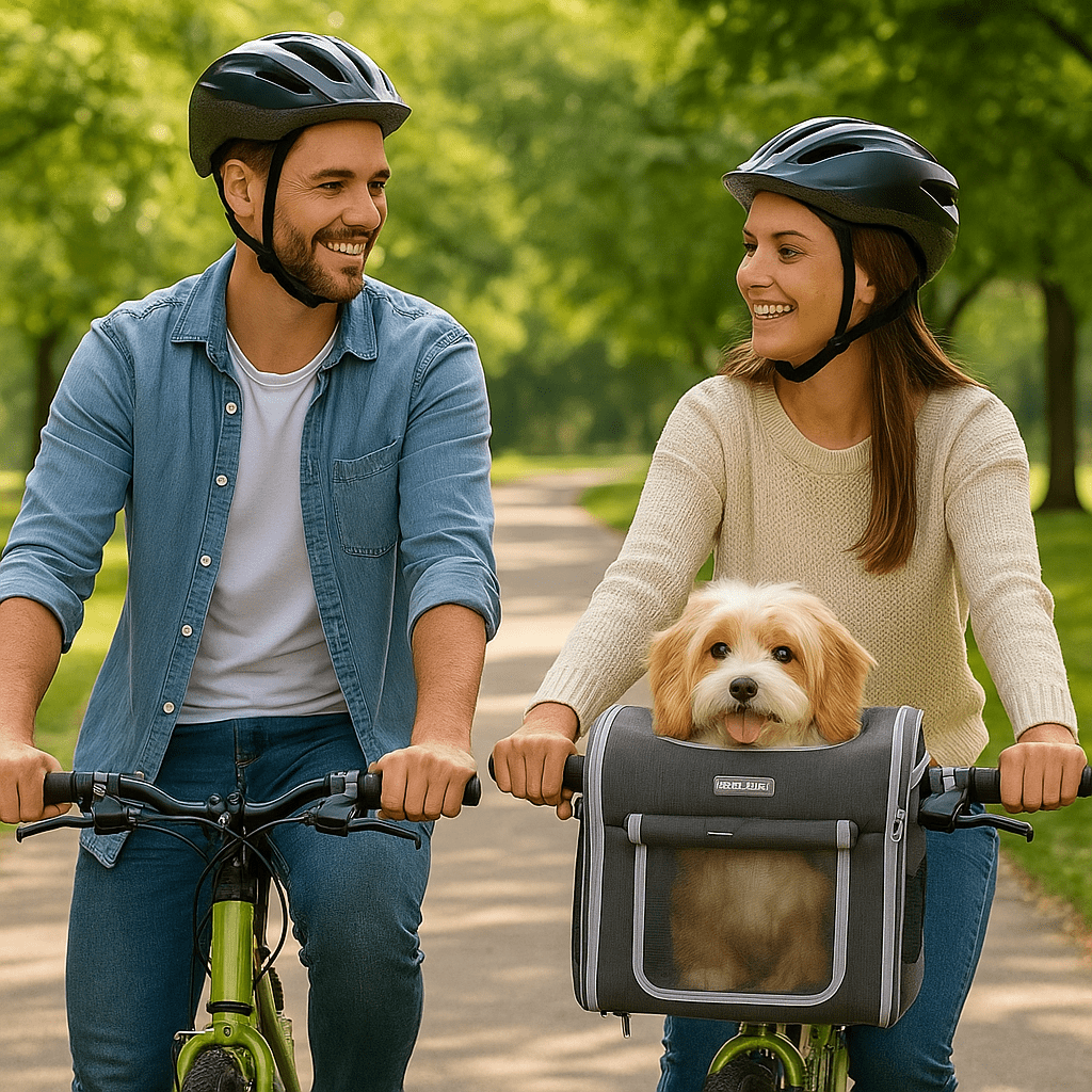 Hondenrugzak en fietstas voor huisdieren - Comfortabel en veelzijdig ontwerp - Hebbr