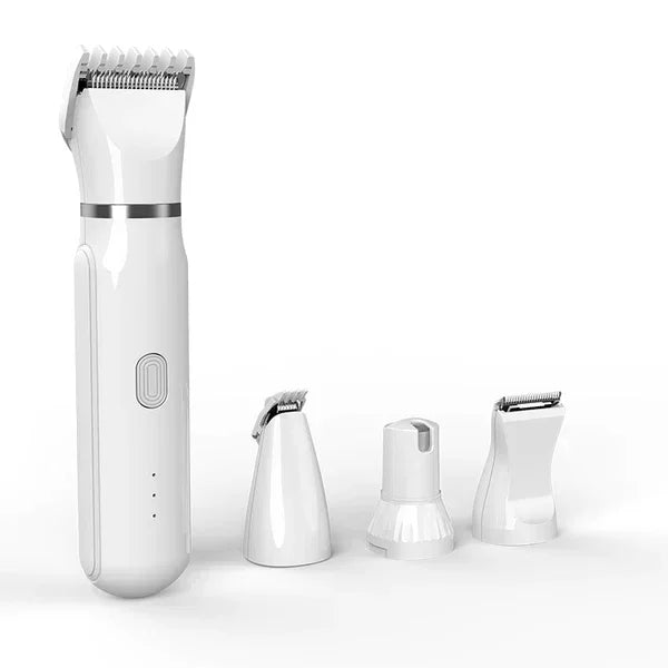 Hondentondeuse Draadloos 4 - in - 1 – Stille Trimmer voor Vacht en Nagels - Hebbr