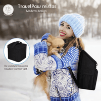 Hondereistas voor Zorgeloos Reizen met je Hond – Waterdicht, Ruime Opbergruimte & Eetmatje - Hebbr