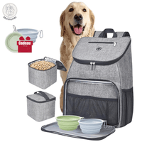 Hondereistas voor Zorgeloos Reizen met je Hond – Waterdicht, Ruime Opbergruimte & Eetmatje - Hebbr