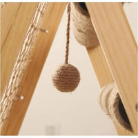 Houten Klimtoren voor Katten - Duurzaam, Multifunctioneel & Slijtvast - Hebbr