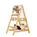 Houten Klimtoren voor Katten - Duurzaam, Multifunctioneel & Slijtvast - Hebbr