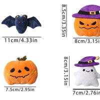 Hugo Halloween Speelgoed | Driedimensionale Vleermuis en Pompoen voor Katten - Hebbr