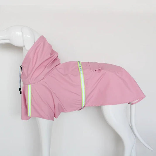 Hugo Hondenjas | Waterdicht, Reflecterend met Capuchon voor Grote Honden - Hebbr