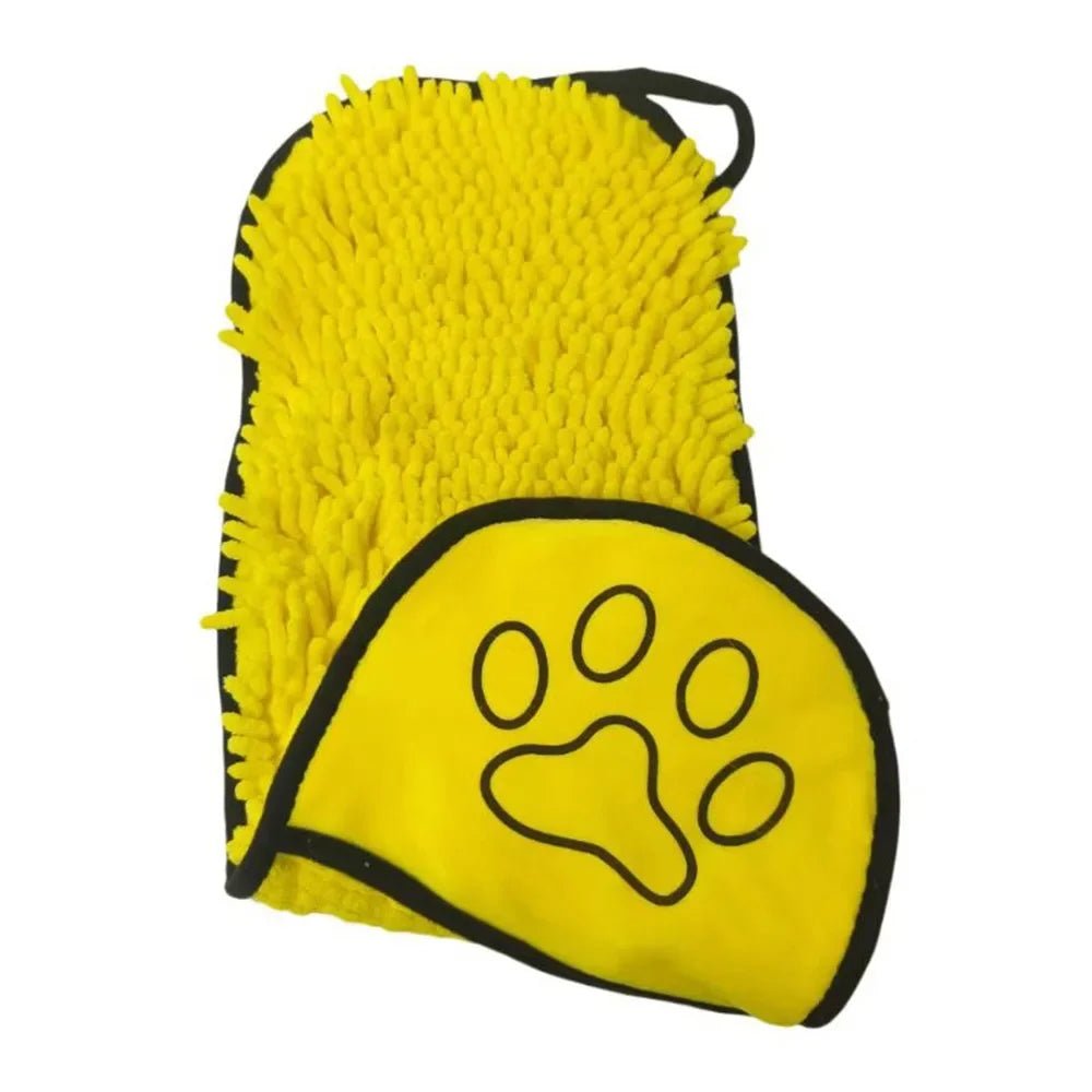 Huisdier Badhanddoek 53×22 cm Chenier – Sneldrogend en Zacht voor Kat en Hond - Hebbr