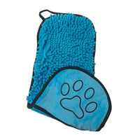 Huisdier Badhanddoek 53×22 cm Chenier – Sneldrogend en Zacht voor Kat en Hond - Hebbr