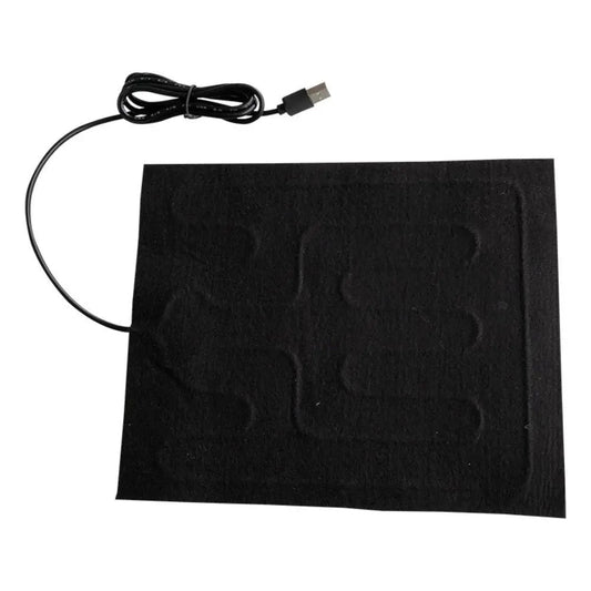 Huisdieren verwarmingsmat USB 30×40 cm – Opvouwbaar en Waterdicht Wit - Hebbr