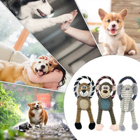 Interactief Hondenspeelgoed 31 cm Fleece – Duurzaam en Gezond Speeltje voor Honden - Hebbr