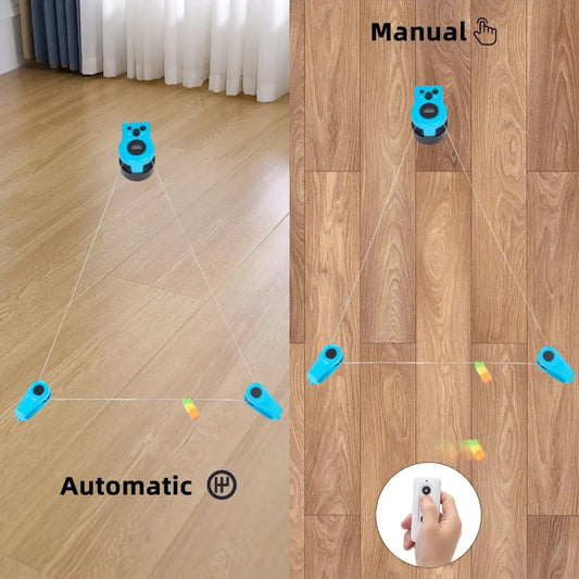 Interactief Katten Speelgoed - Verstelbare Snelheid Kat Loopband voor Binnen met Geluidseffecten - Hebbr