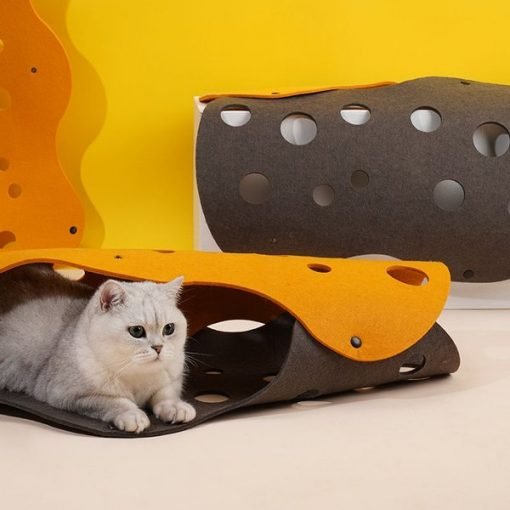 Interactief Kattenspeelgoed Muck - Stimuleert Jachtinstincten en Vermindert Verveling voor Katten - Hebbr